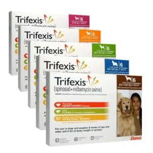 Trifexis® (spinosad + milbemycin oxime) for dogs